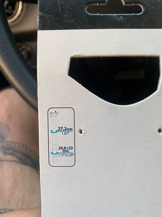 Reggisella Decathlon nuova con morsetti