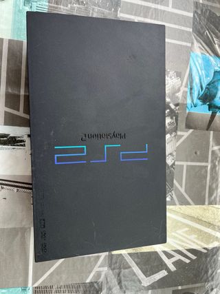 PS2 (PlayStation 2) - consola negra