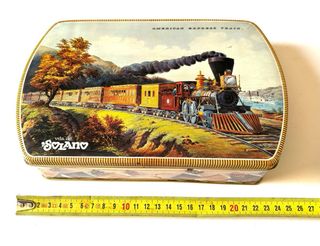 Caja metálica Vintage Solano - Tren Expreso