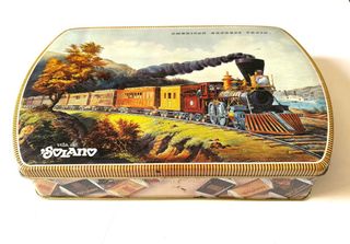 Caja metálica Vintage Solano - Tren Expreso