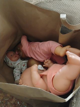 Muñecos bebés - 4 unidades