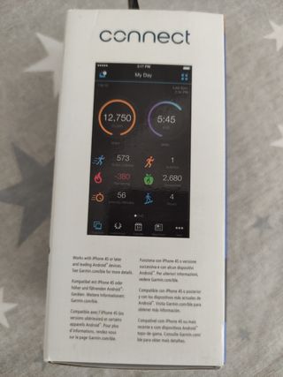 Garmin vivosmart HR - Reloj fitness negro