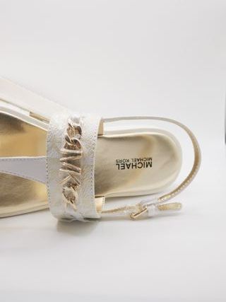 Sandalias michael kors kids, blanco, nuevo