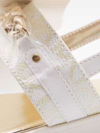 Sandalias michael kors kids, blanco, nuevo