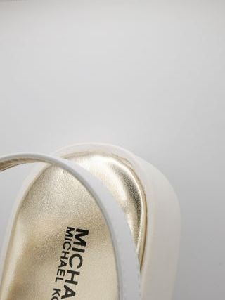 Sandalias michael kors kids, blanco, nuevo