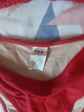 Bikini rojo Tex
