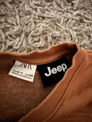 Felpa Jeep Zara bimbo 5 anni