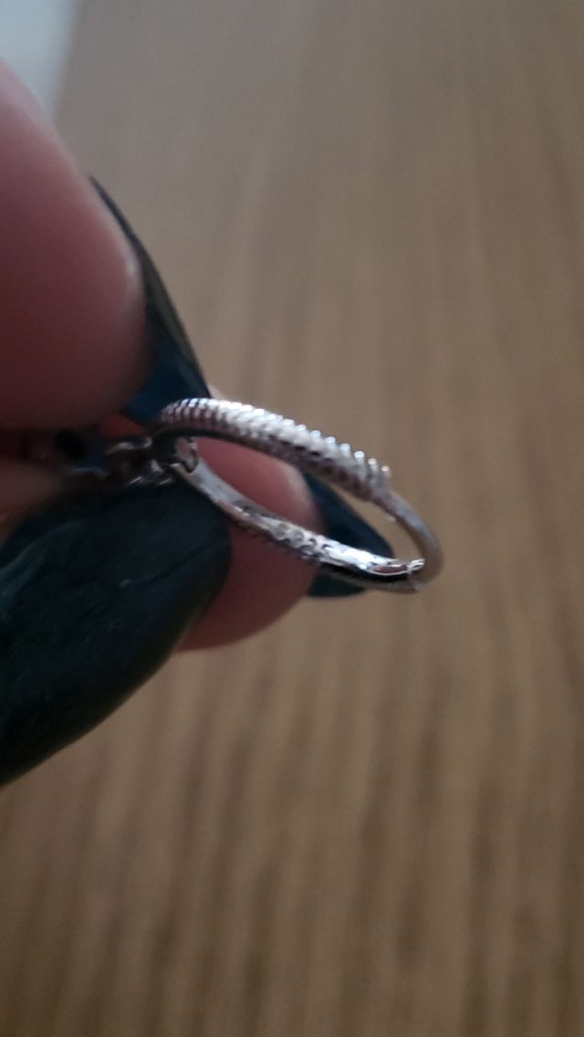 Pendientes plata multicolor plumas