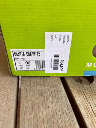 Botas Boreal Brenta Grafito
