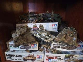 Tanques Tamiya - Modelismo