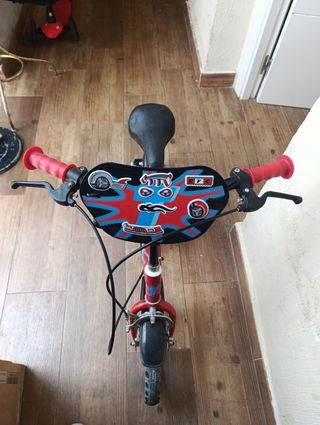 Bicicleta niño 12" roja