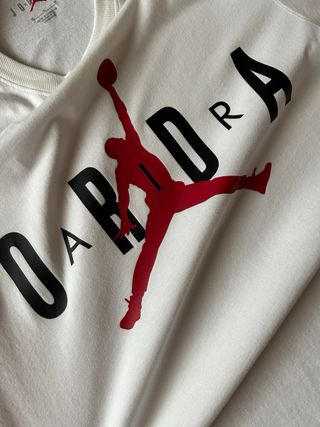 T-Shirt Jordan bianca Uomo