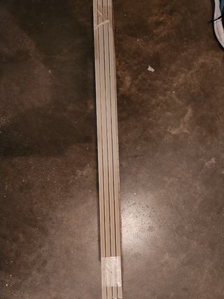 Rodapié blanco ceramico