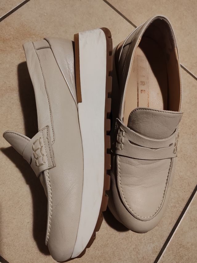 Mocassini FAIRE beige, n. 39