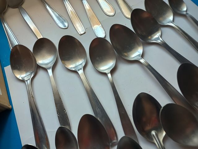 27 Cucharas Acero Inoxidable