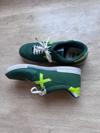 Zapatillas Munich - Verde y Amarillo