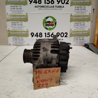 ALTERNADOR RENAULT MEGANE MOTOR K4M17