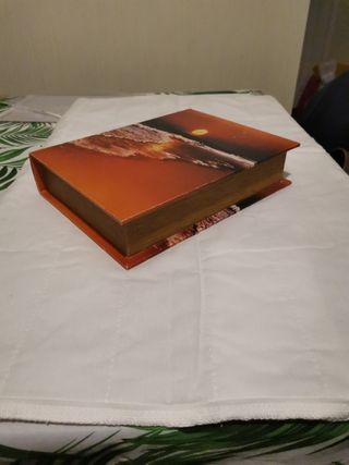 Scatola libro stile vintage