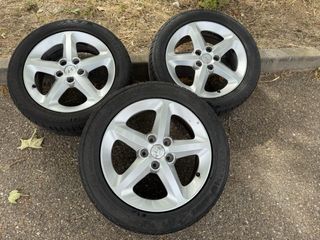 3 ruedas seminuevas y llantas