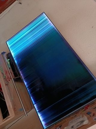 TV Samsung Q8 55" - TV con rayas