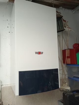 Caldera gas natural Wolf CGB(K)-20 blanca