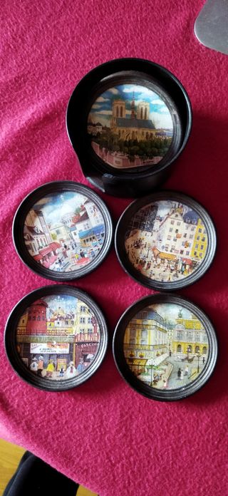 5 Posavasos París
