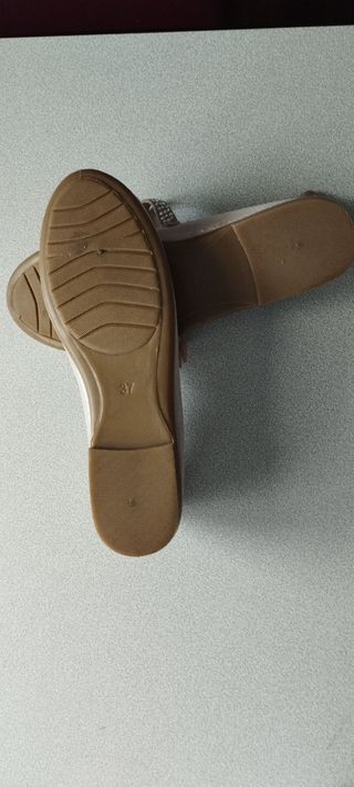 Zapatos Zapy niña, rosa palo, talla 37