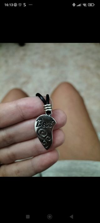 Collar con colgante corazón - Best