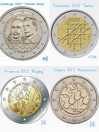 Monedas 2€ conmemorativas S/C