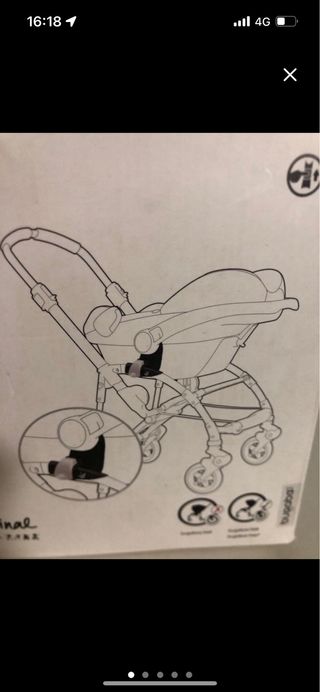 Adaptador Bugaboo Maxi-Cosi para bugaboo bee