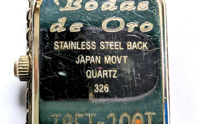 Reloj de plata co correa de plata 925