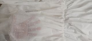 Vestido comunión niña blanco-rosa