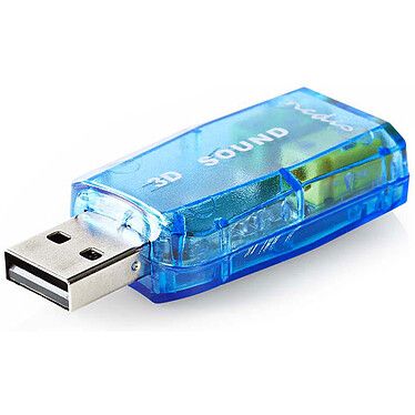 tarjeta de sonido externa USB 5.1 3D