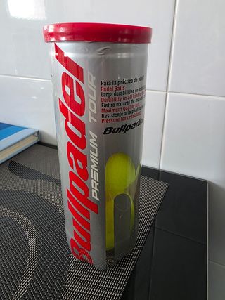 Bullpadel Premium Tour - 3 pelotas padel