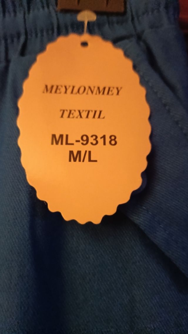 Pantalones cargo azul MEYLONMEY TEXTIL M/L
