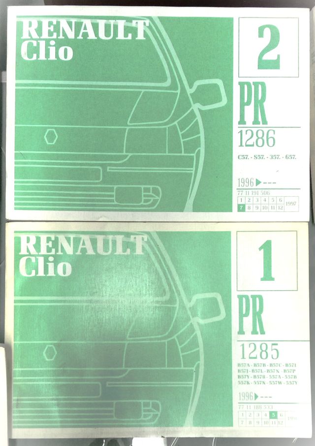 Manuales Renault Clio - Reparación