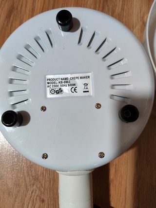 Crepera Eléctrica Antiadherente