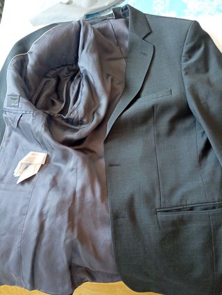 Traje Zara Man Negro - Talla M