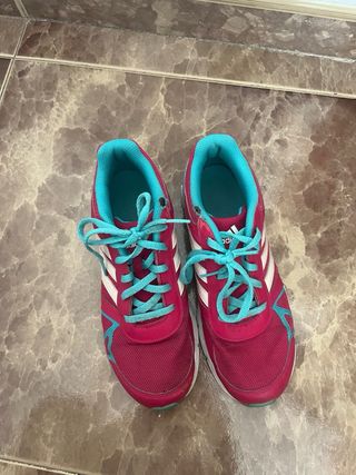 Zapatillas Adidas rosa-turquesa