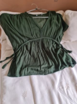 Blusa Verde Oliva - Talla única