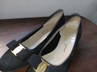 Salvatore Ferragamo scarpe ballerine camoscio 7