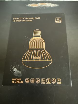 Cámara vigilancia WiFi HD 1080p