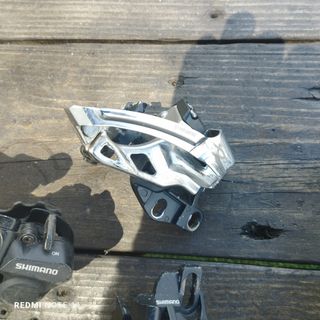 Componentes Shimano XT bici