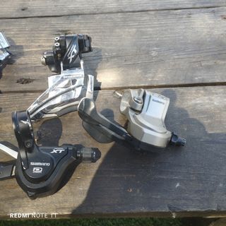 Componentes Shimano XT bici