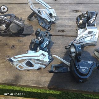 Componentes Shimano XT bici