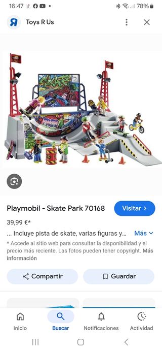 Playmobil Skatepark 70168