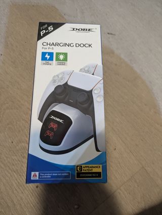 Base carga doble para mandos PS5 -  Nuevo