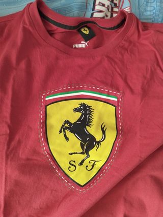 T-shirt Puma Ferrari rossa Uomo