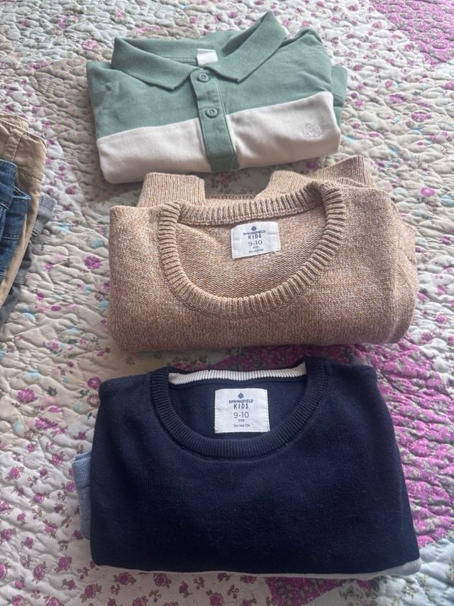 Lote ropa niño Springfield 9-10