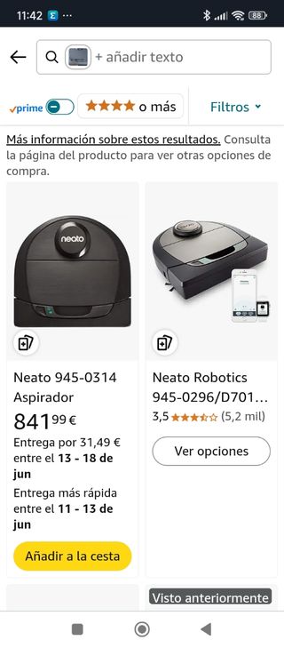 Robot Aspirador D8

